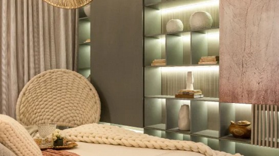 Quarto da Artista - projeto da Criare na CASACOR PR 2024